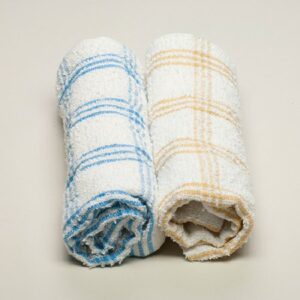 Kitchen Towel 15 X 24 Inch Cotton Terry Cloth White Reusable