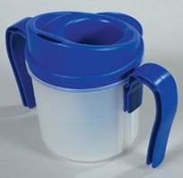 ADL Dysphagia Cup Provale 8 oz. Clear Plastic Reusable
