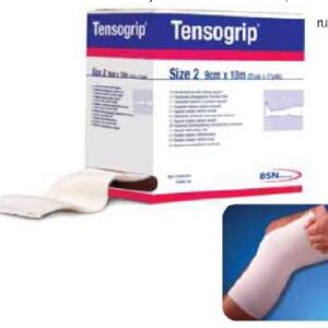 Elastic Tubular Support Bandage Tensogrip 4-1/2 Inch X 11 Yard Large Thigh Pull On Beige NonSterile Size G Standard Compression