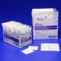 Antimicrobial I.V. Sponge Excilon AMD 2 X 2 Inch 6-Ply Sterile 2 per Pack