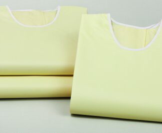 Protective Procedure Gown Large Yellow NonSterile AAMI Level 1 Reusable