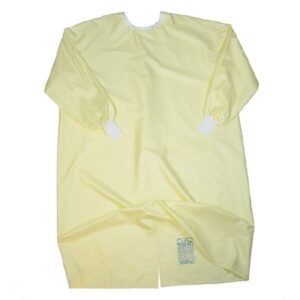 Protective Procedure Gown ComPel Large Yellow NonSterile AAMI Level 2 Reusable
