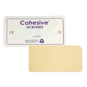 Ostomy Appliance Seal Eakin Cohesive 4 x 8 Inch, Large, Moldable Hydrocolloid