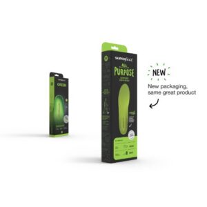 Insole Performance High Density Foam Female 6-1/2 to 8 / Male 5-1/2 to 7 Green