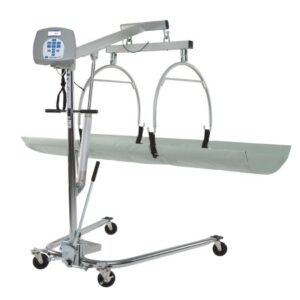Attachable Scale Health O Meter LCD Display 400 lbs. / 181 kg Capacity Gray AC Adapter / Battery Operated
