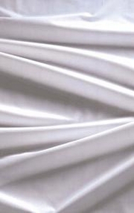 Bed Sheet Centima Flat 81 W X 115 L Inch White 70% Cotton / 30% Polyester Reusable
