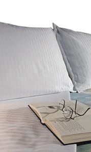 Bed Sheet ComforTwill Fitted 54 X 80 X 14 Inch Purple 70% Cotton / 30% Polyester Reusable