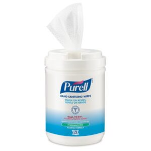 Hand Sanitizing Wipe Purell 175 Count Ethyl Alcohol Wipe Canister