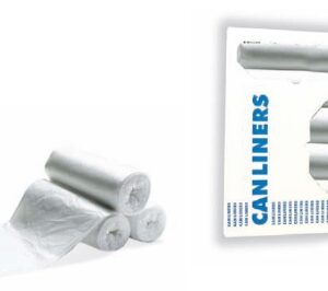 Trash Bag Heritage 56 gal. Natural HDPE 16 Mic. 43 X 48 Inch Star Seal Bottom Coreless Roll