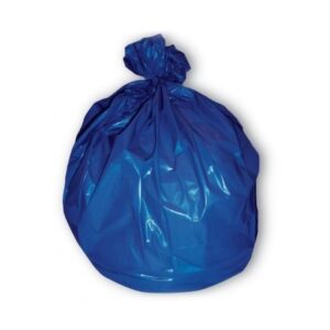 Trash Bag Heritage 33 gal. Blue HDPE 14 Mic. 33 X 40 Inch Star Seal Bottom Coreless Roll