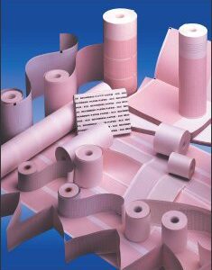 Recording Chart Paper Bionet Roll Red Grid