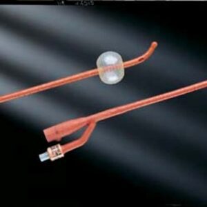 Foley Catheter Lubri-SilI.C. 2-Way Coude Tip 5 cc Balloon 16 Fr. Antimicrobial Coated Silicone