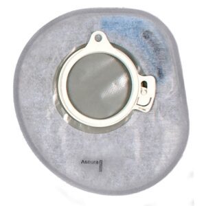 Ostomy Pouch Assura Two-Piece System 7 Inch Length, Midi Closed End