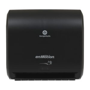 Paper Towel Dispenser enMotion Impulse 10 Translucent Smoke Plastic Touch Free 10 Count Wall Mount