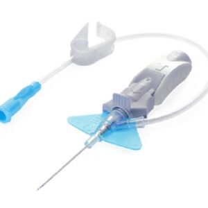Closed IV Catheter Nexiva 20 Gauge 1-1/4 Inch Vialon Biomaterial Winged Hub Blood Control