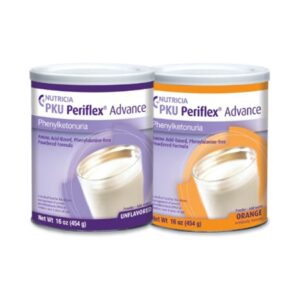Oral Supplement PKU Periflex Advance Orange Flavor Powder 16 oz. Can
