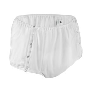 Unisex Adult Incontinence Brief CareFor Pull On Medium Reusable Heavy Absorbency