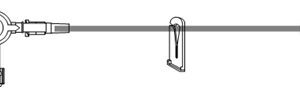 IV Extension Set ICU Small Bore 60 Inch Tubing Without Filter