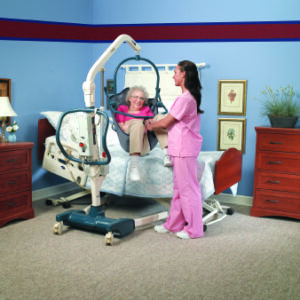 Patient Sling Universal High 4 Point Cradle With Head Support Medium 500 lbs. Weight Capacity