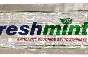 Toothpaste Freshmint Mint Flavor 28 oz. Individual Packet