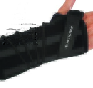 Wrist Brace ProCare Quick-Fit Wrist II Preformed Aluminum / Foam / Nylon Left Hand Black One Size Fits Most