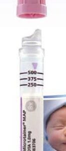 BD Microtainer MAP Capillary Blood Collection Tube K2 EDTA Additive 250 ?L to 500 ?L BD Microgard Closure Plastic Tube