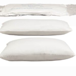 Bed Pillow Ovation 18 X 24 Inch White Reusable