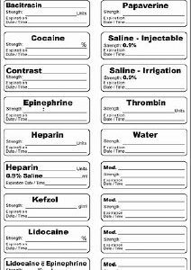 Label Kit Correct Medication Labeling System