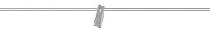IV Extension Set AMSafe Needle-Free Port Standard Bore 7 Inch Tubing