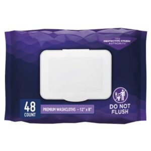 Personal Cleansing Wipe Prevail Soft Pack Scented 48 Count