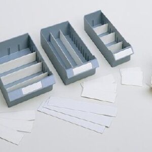 Medication Bin Gray Plastic 2-3/4 X 6 X 9 Inch