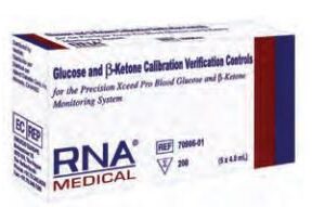 Blood Glucose Control Solution RNA 5 X 4 mL
