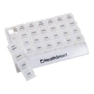 Pill Organizer HealthSmart Large 7 Day 4 Dose