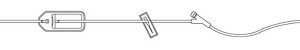 IV Extension Set LifeShield Macro Bore 16-1/2 Inch Tubing With Filter NonSterile