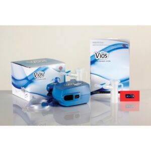 Vios LC Sprint Compressor Nebulizer System Small Volume Medication Cup Pediatric Aerosol Mask Delivery
