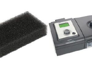 CPAP Filter Foam Reusable 1 per Pack Black No Tab