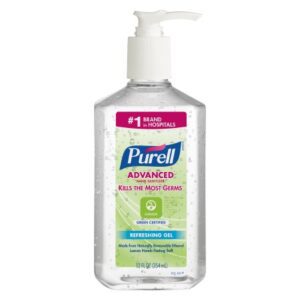 Hand Sanitizer Purell Advanced Green Certified 12 oz. Ethyl Alcohol Gel Pump Bottle