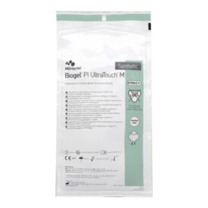 Surgical Glove Biogel PI UltraTouch M Size 7 Sterile Polyisoprene Standard Cuff Length Micro-Textured Straw Not Chemo Approved