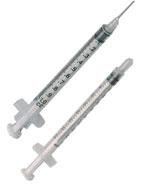 Tuberculin Syringe Exel 1 mL Luer Lock Tip Without Safety