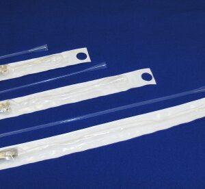 Urethral Catheter Magic3 Straight Tip Hydrophilic Coated Silicone 10 Fr. 16 Inch