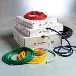 Exercise Resistance Tubing TheraBand Tan 25 Foot Length 2X-Light Resistance