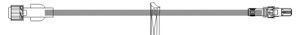 IV Extension Set ICU 15 Inch Tubing Without Filter
