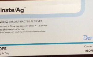 Silver Alginate Dressing DermaGinate/ Ag 12 Inch Length Rope Sterile