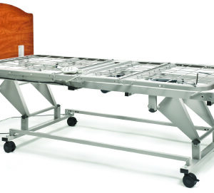 Electric Bed The Liberty Bed Extended Care High-Low 80 Inch Length Grid Deck 9-9/10 to 24-2/5 Inch Height Range