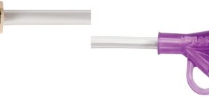 Straight Connector with Y-Port Adapter Mini ONE 2 Inch, Clear