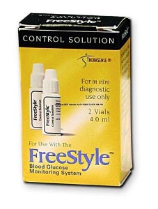 Blood Glucose Control Solution FreeStyle Level 1 & 2
