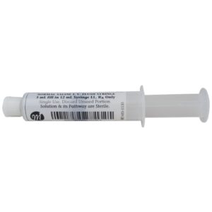 Sodium Chloride, Preservative Free 0.9% Injection 5 mL Fill in 12 mL