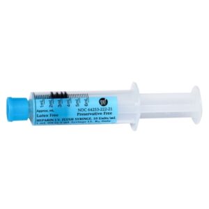 Heparin IV Flush Heparin Sodium, Porcine, Preservative Free 10 U / mL Solution 1 mL Fill in 6 mL Syringe