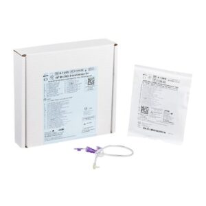 Right Angle Connector with Y-Port Adapter Mini ONE 12 Inch, Purple