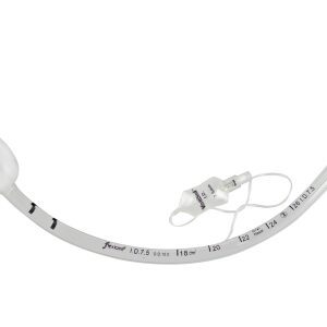 Cuffed Endotracheal Tube Flexicare VentiSeal Curved 9.0 mm Adult Murphy Eye